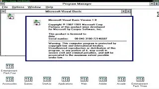 Microsoft Visual Basic 1.0