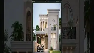 Classical house in Revit 2022