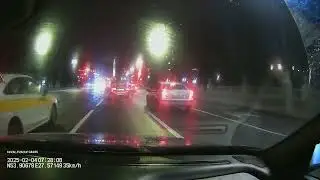 В гололед Без тормозов!