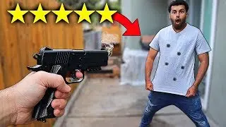 I Bought A 100% UNBREAKABLE T-SHIRT!! (5 STARS) BULLET PROOF