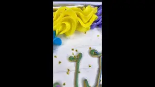 Rainbow Sheet Cake