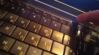 Keybord not working, numbers instead of letters - HP Pavilion dv2