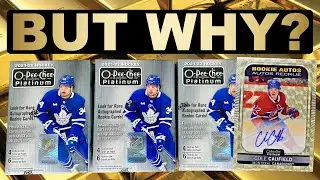 THIS IS AGGRESSIVE - 2021-22 O-Pee-Chee Platinum Hockey Retail Blasters x3