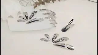Заколка клік-клак простий майстер клас, своїми руками