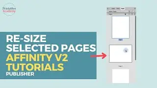 Affinity Publisher Tutorial: How to Resize Single Pages or Master Pages