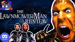 The Lawnmower Man Review - VR in the 90's was NUTS!!! VR180 3D
