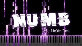 Numb | Piano | Tutorial | Synthesia | Visualization | Piano Particles | @Huesic @Synthesia @Piano