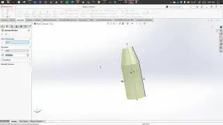 Revolve Surface (Solidworks Intermediate Workshop)
