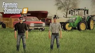 WE SPENT $100,000 AT A FARMERS AUCTION - COUNTY LINE SEASONS FS19 (ROLEPLAY)