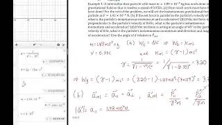 Accelerating Relativistic Dust Particle