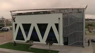 Голографический стенд SkyWay «Faces of the Future»