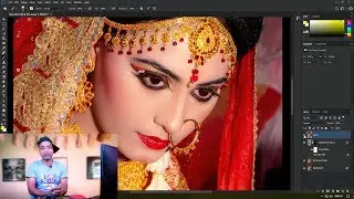 DSLR Camera Wedding Photo  Editing  In  Adobe Photoshop CC 2019 Photovision