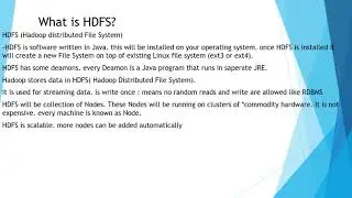 What is HDFS | Unanth Learnings