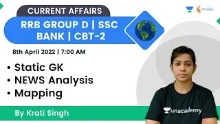 Daily Current Affairs | 8 April Current Affairs 2022 | Current Affairs Today by Krati Singh