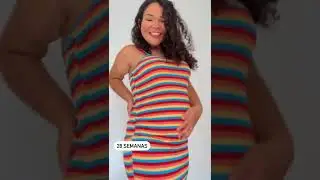 Pisquei e já estamos com 28 semanas 😱💖