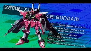 Gundam SEED Destiny: Rengou vs. Z.A.F.T. II Plus: Infinite Justice Gundam ALL MOVES