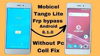 frp Remove Mobicel Tango Lite Google Lock Android 8.1.0  FRP Bypass Google account without PC latest