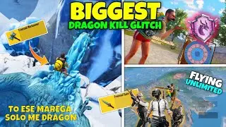 ICE DRAGON KO MARNE KI TRICK 😯 | EASY KILL 3.5 UPDATE ICE DRAGON | TAKE A TITLE | DRAGON GLITCH BGMI