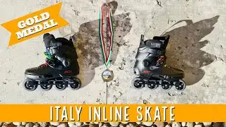 Inline Skate Italy - I won GOLD! My First Roller Cross Competition in Piacenza Italy 2021