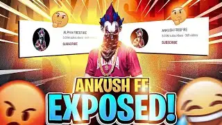 Ankush FF New Channel? 18+ || Ankush Vs Alpha Friends Fight || I'm Back || YELLOVE Gaming