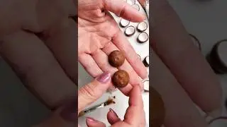 Кокосы из полимерной глины