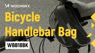 Small Bicycle Phone Bag 1L - Wozinsky WBB18BK. Check!