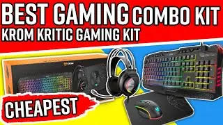 Gaming Combo Kit | Krom Kritic Gaming Kit  | Best Gaming Combo Kit | Cheap and Best Gaming Combo Kit