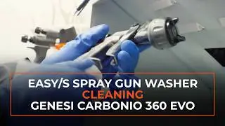 Easy/S Spray Gun Washer // Cleaning Genesi Carbonio 360 EVO