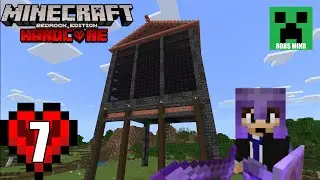 Minecraft Bedrock Hardcore (#7)- The Creeper Reaper