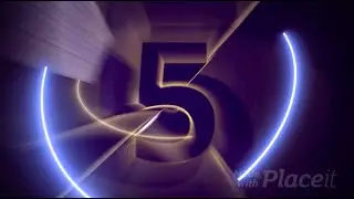 Logo Reveal Intro Maker with a New Year Countdown