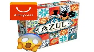 Настольная игра Azul! Распаковка Aliexpress версии! Azul Aliexpress Unbox!