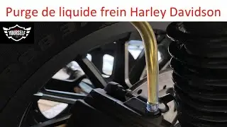 Harley Davidson changing brake fluid