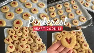 PINTEREST HEART JAM COOKIES RECIPE 💌