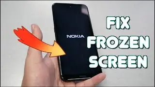 Nokia X100 How to fix frozen Screen