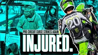INJURED. Max Vohland Practice Crash Jeopardizes Season, Chisholm's Scary LCQ Crash & More