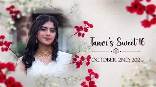 Tanvi's Sweet 16 | Teaser | Plano (Dallas) | TX | 4K