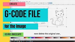 How to create a G-code file for the image
