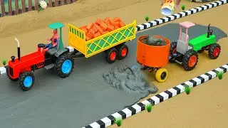 Thieves Sabotage Road Repair Project With Nails – DIY Makeshift Tractor Fights Back