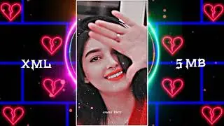 Pee-Loon Tere Neele Neele Hoto Ki Sargam Song 🥀 Alight Motion 🎟️🦋 Xml File 