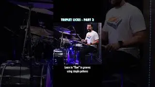 Flow in Grooves Using Simple Patterns - Drum Lesson