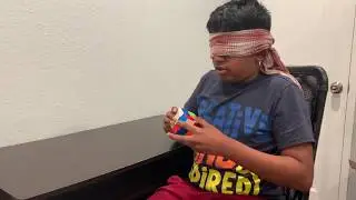 My First Ever Blindfolded 2x2 Solve!!!
