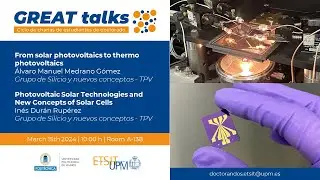 GREAT Talks — Ciclo de charlas de doctorandos — 15/03/24