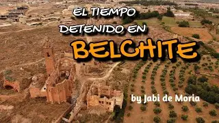 Belchite viejo desde el aire. Dji Mini 2