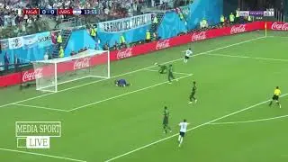 اهداف مباراة الجنون الارجنتين ونيجيريا 2-1 (تأهل الارجنتين في أخر الدقائق ) HD (حفيظ دراجي)
