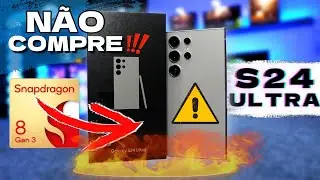 Samsung GALAXY S24 ULTRA é realmente bom? UNBOXING ANÁLISE e comparação com IPHONE 15 PRO MAX