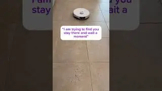 Rocky to the rescue! Roborock S8 MaxV Ultra robot vacuum and sonic mop. #smarthome #robot