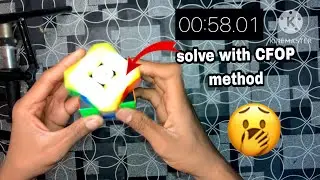 Rubik’s cube Solving with CFOP method