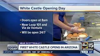 White Castle opens in Arizona Wednesday