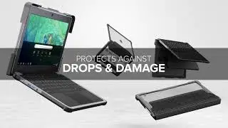 Extreme Shell-S Custom-Fit Case for Chromebooks & Laptops