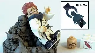 RYŌMEN SUKUNA Custom Jujutsu Kaisen Minifigure Review! | Pick Me